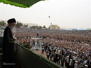 سفر رهبر شهید انقلاب به استان فارس